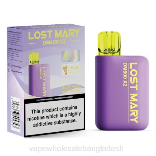 Vape BD Online - নীল রেজ লেমনেড F6D8466 LOST MARY DM600 X2