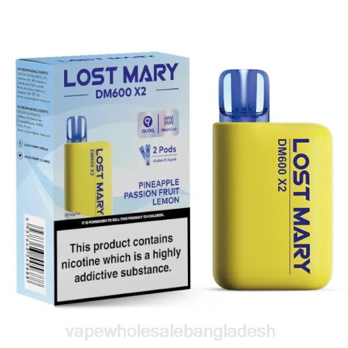 Vape Bangladesh - আনারস আবেগ ফল লেবু F6D8478 LOST MARY DM600 X2