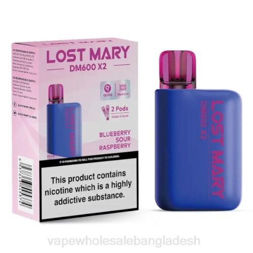 Vape Bangladesh Price - ব্লুবেরি টক রাস্পবেরি F6D8469 LOST MARY DM600 X2