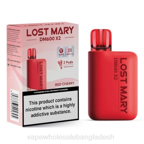 Vape Bangladesh Price - লাল চেরি F6D8479 LOST MARY DM600 X2