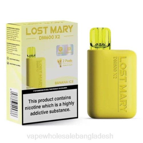 Vape Shop Bd Dhaka - কলা বরফ F6D8465 LOST MARY DM600 X2