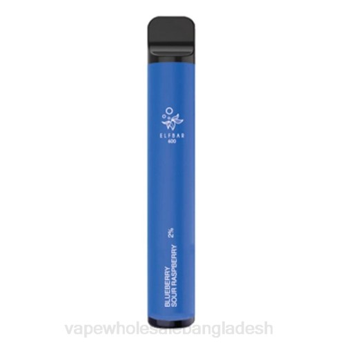 Vape Dhaka - ব্লুবেরি টক রাস্পবেরি F6D8103 ELFBAR 600