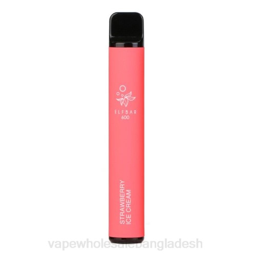 Vape Price In Dhaka - স্ট্রবেরি আইস্ক্রিম F6D8104 ELFBAR 600