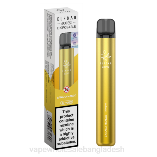 Vape Dhaka - কলা আম F6D8273 ELFBAR 600V2 20 মিলিগ্রাম