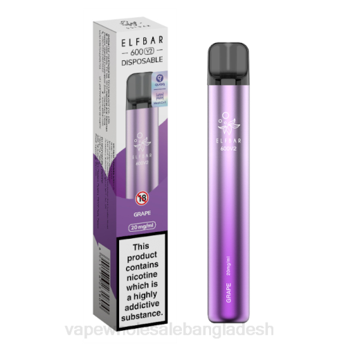 Vape Price In Dhaka - আঙ্গুর F6D8284 ELFBAR 600V2 20 মিলিগ্রাম