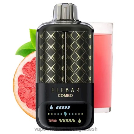 Vape Wholesale Bangladesh - Elf Bar Combo 25000 গোলাপী লেমোনেড এবং জাম্বুরা 80Z2J11