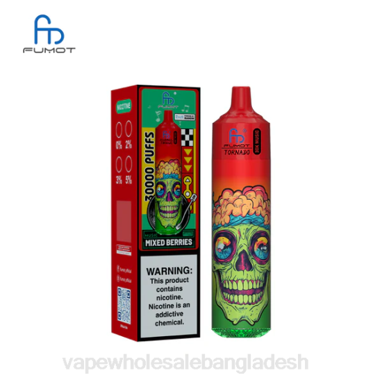 Vape Bangladesh - Fumot Tornado 30k সঙ্গীত মিশ্র বেরি 6T6V18