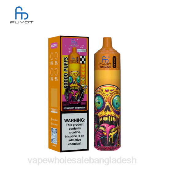 Vape Bangladesh - Fumot Tornado 30k সঙ্গীত স্ট্রবেরি তরমুজ 6T6V28