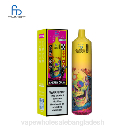 Vape Bangladesh - Fumot Tornado 30k সঙ্গীত চেরি কোলা 6T6V8