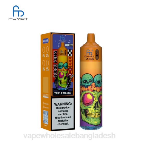 Vape Bangladesh Price - Fumot Tornado 30k সঙ্গীত ট্রিপল আম 6T6V29