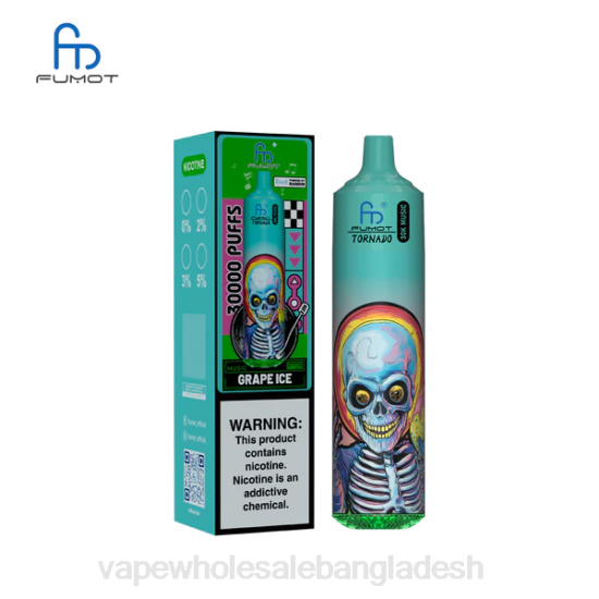 Vape Dhaka - Fumot Tornado 30k সঙ্গীত আঙ্গুরের বরফ 6T6V13