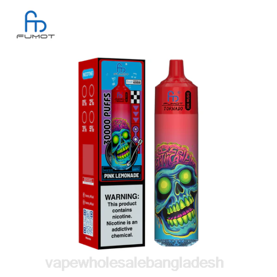 Vape Dhaka - Fumot Tornado 30k সঙ্গীত গোলাপী লেমনেড 6T6V23