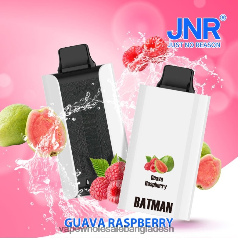 Vape Dhaka - JNR BATMAN 11000 পেয়ারা রাস্পবেরি VLL48P3