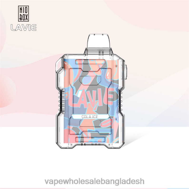 Vape Wholesaler - LAVIE NIO BOX 9000 পাফ 64RHX187 কোলা বরফ