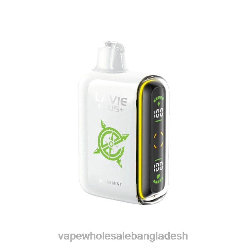 Vape Bangladesh - LAVIE PLUS 15000 পাফ 64RHX98 মিয়ামি পুদিনা