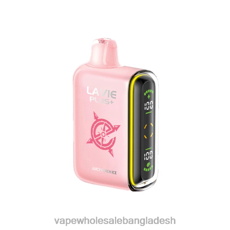 Vape Bangladesh Price - LAVIE PLUS 15000 পাফ 64RHX99 সরস পীচ বরফ