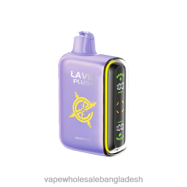 Vape Dhaka - LAVIE PLUS 15000 পাফ 64RHX103 আঙ্গুরের বরফ