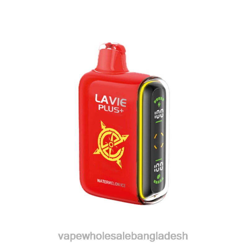 Vape Price In Dhaka - LAVIE PLUS 15000 পাফ 64RHX94 তরমুজ বরফ