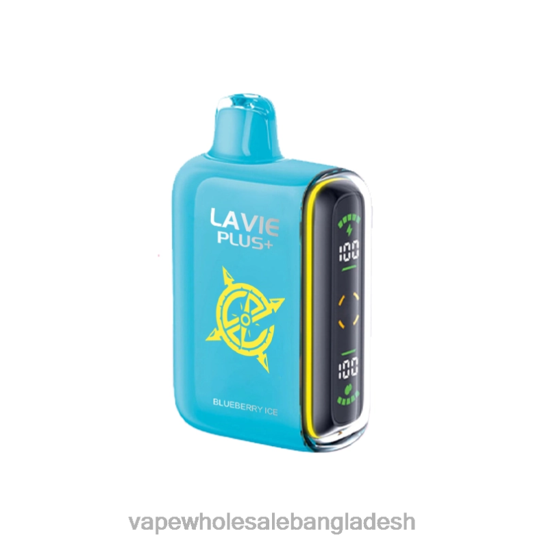 Vape Wholesale Bangladesh - LAVIE PLUS 15000 পাফ 64RHX101 ব্লুবেরি বরফ