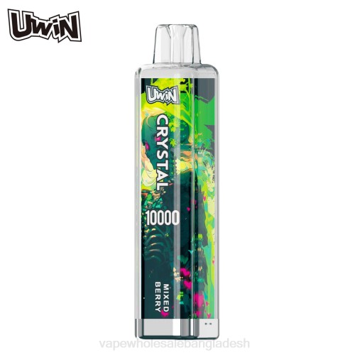 Vape Bangladesh Price - UWIN CRYSTAL 10000 ডিসপোজেবল ভ্যাপ মিশ্র বেরি 0P2L14