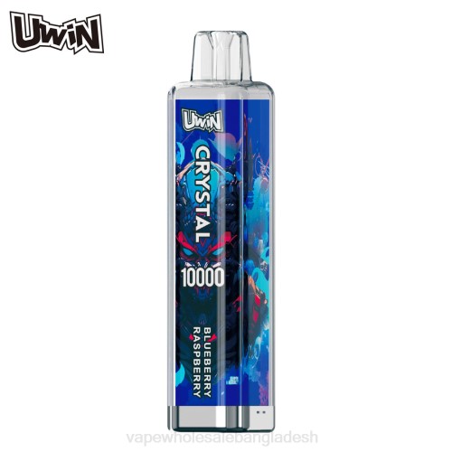 Vape Bd Online - UWIN CRYSTAL 10000 ডিসপোজেবল ভ্যাপ ব্লুবেরি রাস্পবেরি 0P2L1