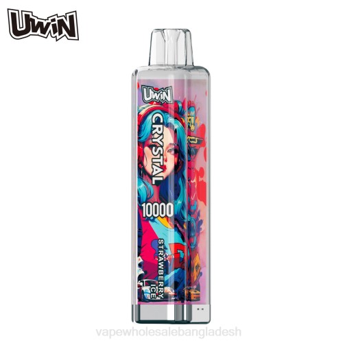 Vape Price In Dhaka - UWIN CRYSTAL 10000 ডিসপোজেবল ভ্যাপ স্ট্রবেরি বরফ 0P2L9