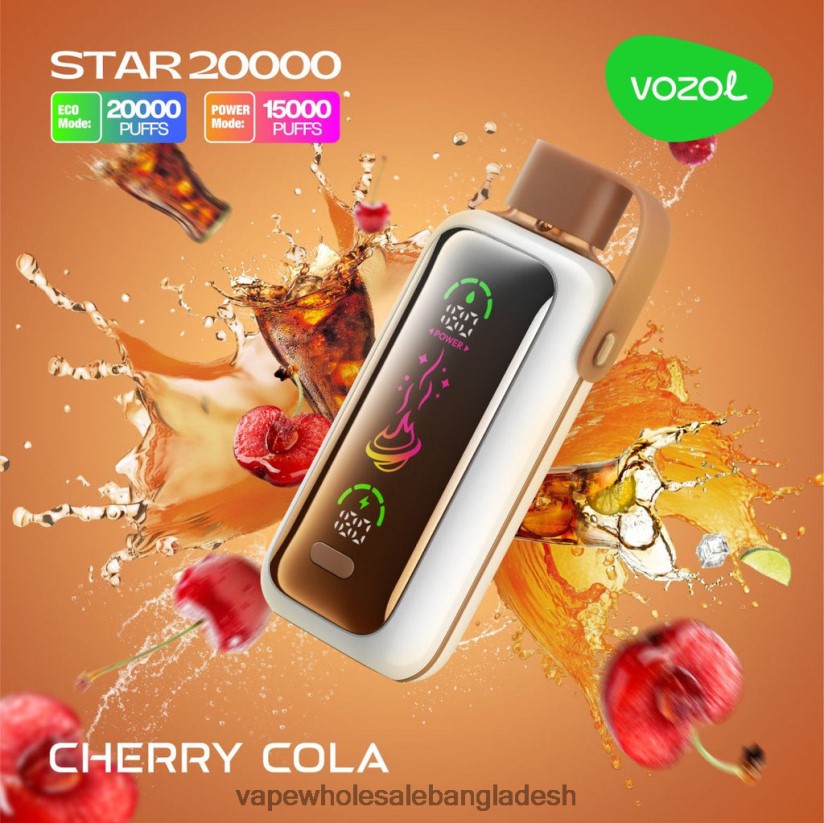 Vape Bd Online - VOZOL STAR 20000 06226V6 চেরি কোলা